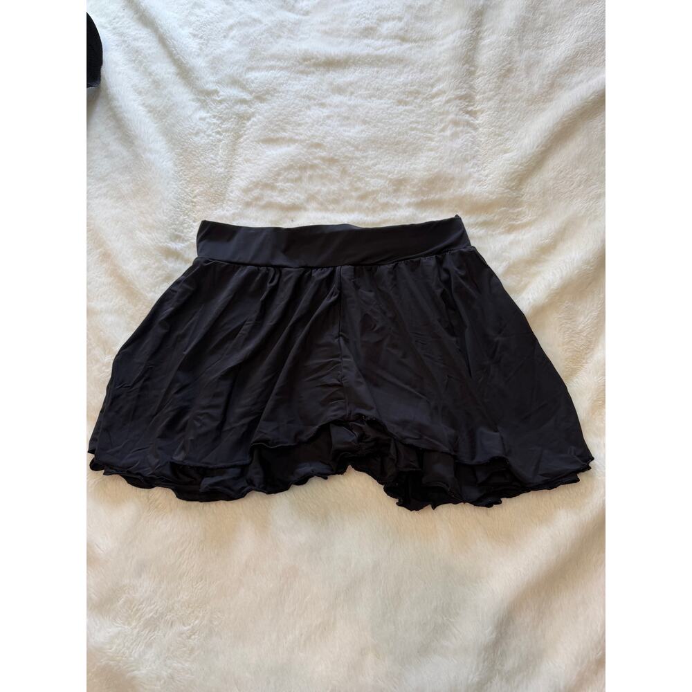 Black Athletic Skort
